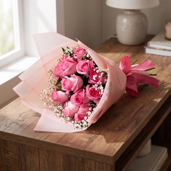 Buquê La Belle Rosa 12