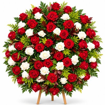 Coroa Fúnebre de Rosas