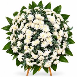 Imagem de Coroa Fúnebre de Crisantemos