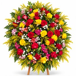 Imagem de Coroa Fúnebre Mista