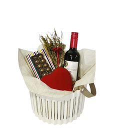 Imagem de Linda Cesta de Vinho a Dois