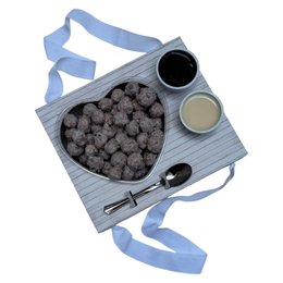 Imagem de Kit Fondue no Coração com Pipoca