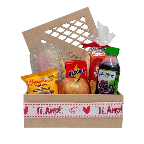 Cesta de Café da Manhã Delícias para Começar o Dia