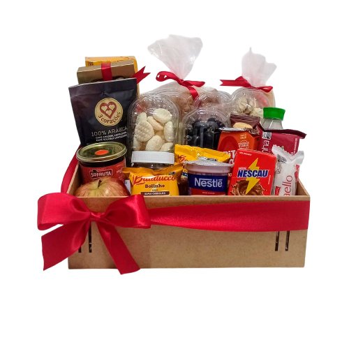 Cesta de Café da Manhã Charmosa