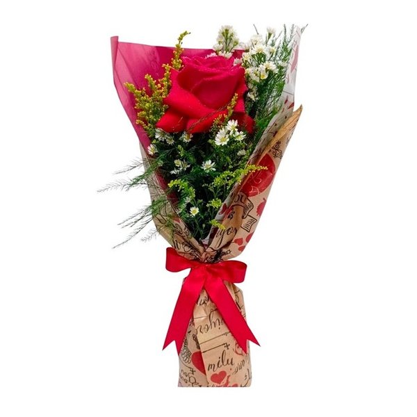 Rosa  decorada 