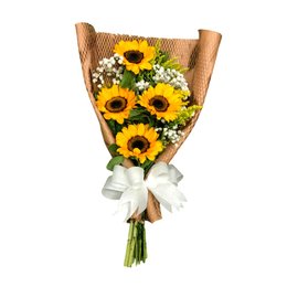 Imagem de Ramalhete de Beleza de Girassois 