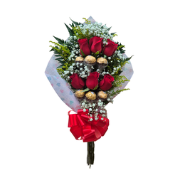 Imagem de Buquê Rosas e Delícias