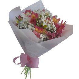 Imagem de Arranjo com Astromélias