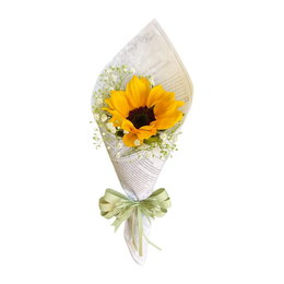 Imagem de Lindo Ramalhete Solitário de Girassol