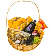Cesta de Frutas, Chocolates e Chocotone