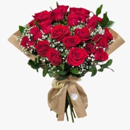 Imagem de Buquê 24 Rosas Vermelhas Nacionais