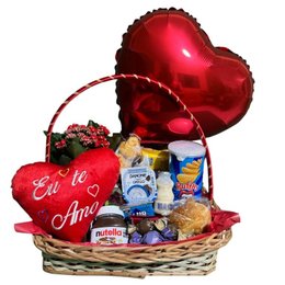 Imagem de Cesta de Café da Manhã Romântica Surpresa
