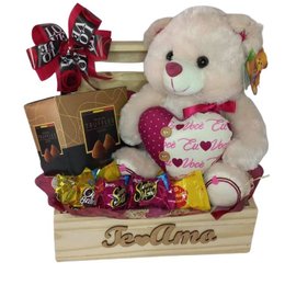 Imagem de Baú Mimos com Chocolate