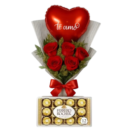 Imagem de Buquê encanto de Amor e Chocolate