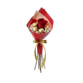 Mini Buquê de Ferrero com 1 Rosa
