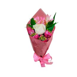 Imagem de Buquê Rosas com Chocolate 