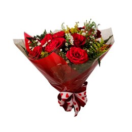 Imagem de Buquê Rosas com 12 unidades