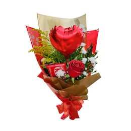 Imagem de Buquê solitario glitter