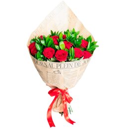 Imagem de Buquê 12 Rosas Tradicional