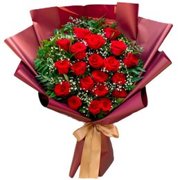Imagem de Buquê Ramalhete 20 Rosas