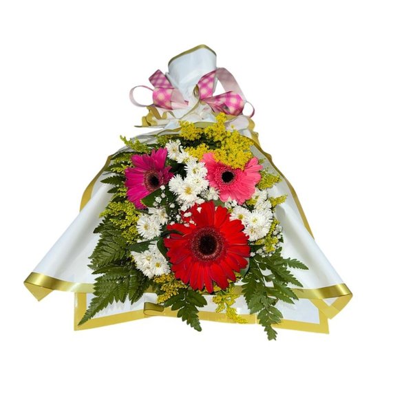 Buque de 3 Gérberas 