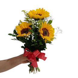 Imagem de Buquê Luxo de Girassóis 