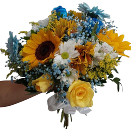 Imagem de Buquê de Flores Noite Estrelada