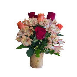 Imagem de Frescor do Campo com 6 rosas