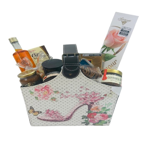Cesta Bolsa Glamour Guloseimas
