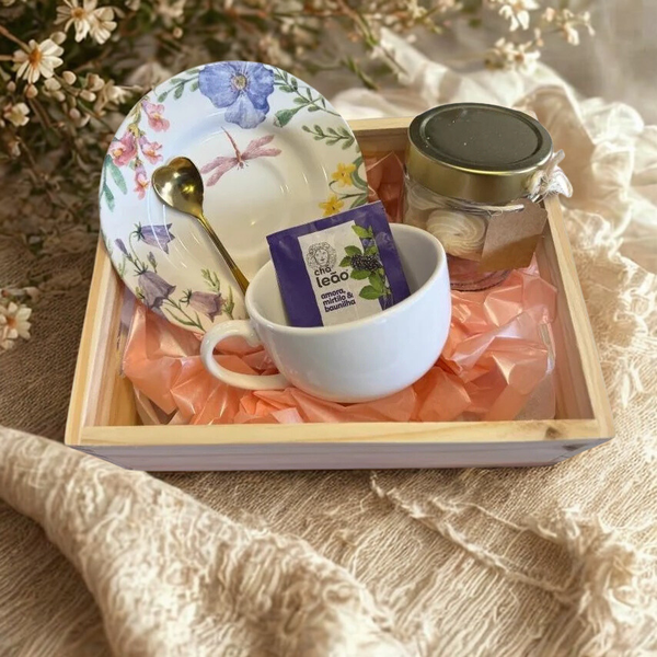 Cesta de Presente: Cuidado e Carinho