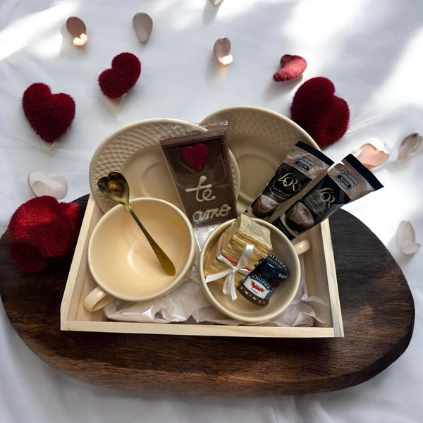 Cesta Romântica Café com Amor 