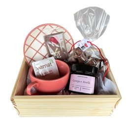 Imagem de Cesta de Presente Aquece o Coração