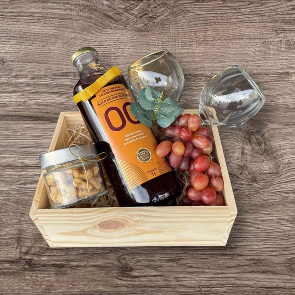 Cesta de Presente Uva & Sabores
