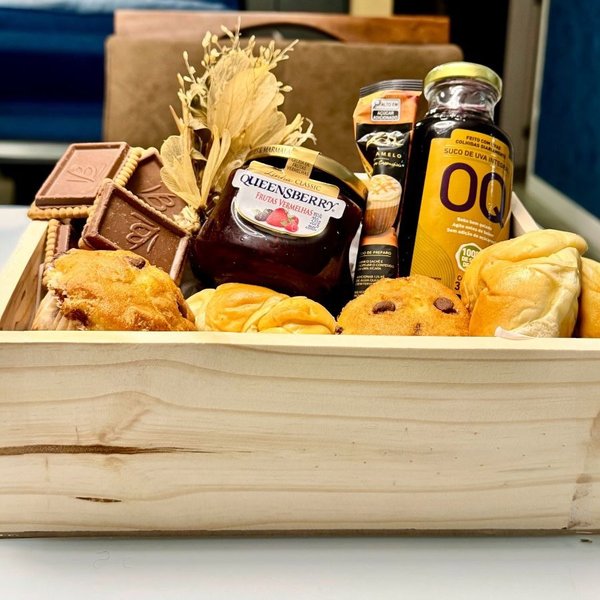 Cesta Café da Manhã Premium: Experiência Queensberry