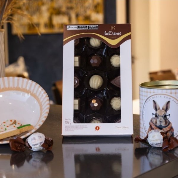 Cesta Imperial Páscoa & Cerâmica Amora