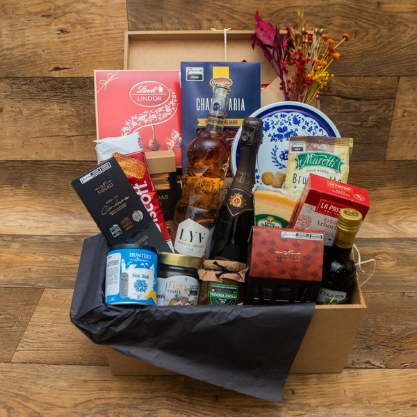 Cesta Presente Luxo Gourmet Celebração e Corporativos