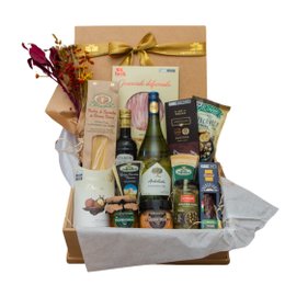 Imagem de  Cesta Luxo Gourmet Presente Corporativo Arboleda Wine