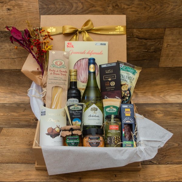  Cesta Luxo Gourmet Presente Corporativo Arboleda Wine