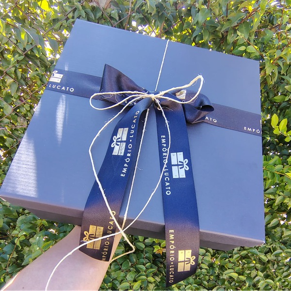 Cesta Gourmet c/ Vinho, Massa Italiana e Chocolate