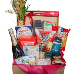 Imagem de Cesta de Natal Gourmet Luxo Roma 20 itens 