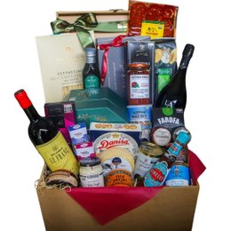 Imagem de Cesta de Natal Gourmet Presente Luxo Executivo 