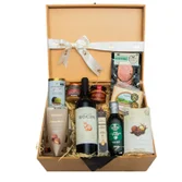 Cesta Gourmet com Vinho Português & Chocolates