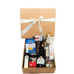 Imagem de Cesta Presente Gourmet Risoto & Vinho