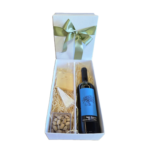 Cesta Vinho e Queijos