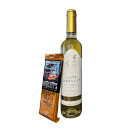 Imagem de Kit Licor Late Harvest e Chocolate Caramelo Salgado