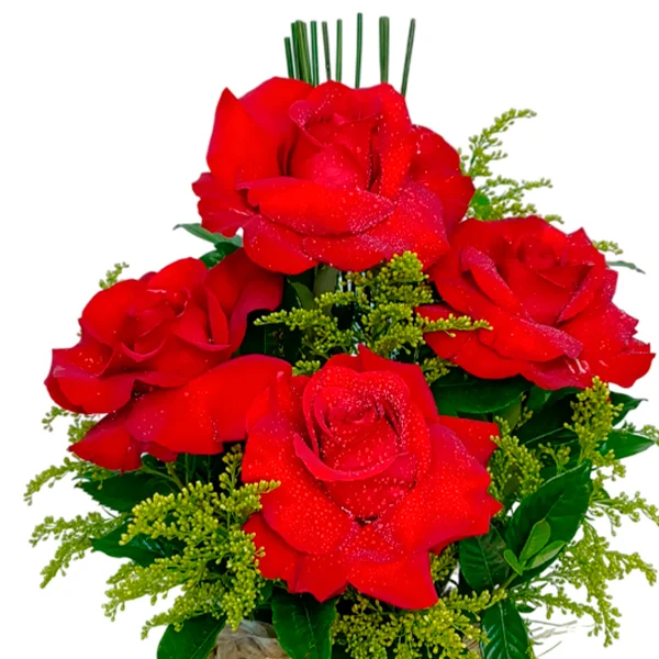 arranjo 4 Rosas Importada