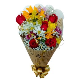 Imagem de Cone Mix de Flores 