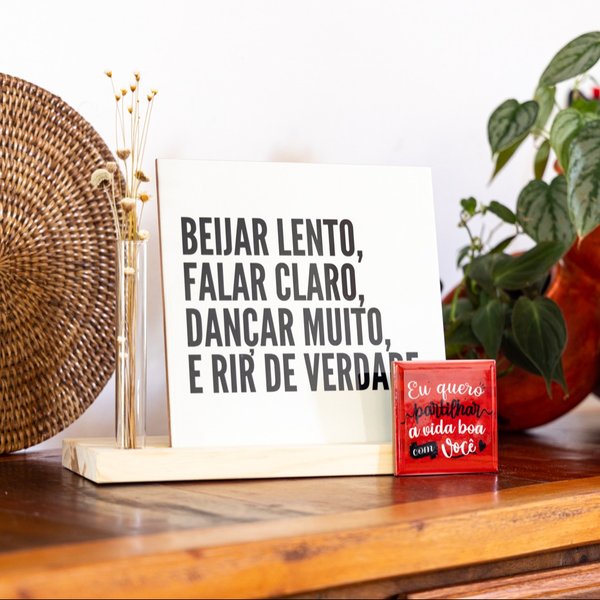 Kit Beijar Lento e Rir de Verdade