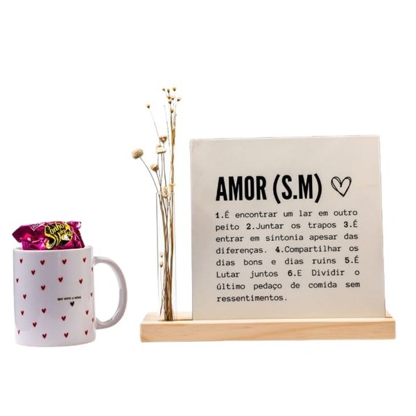 Kit Dia dos Namorados Definição do Amor