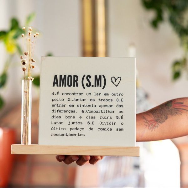 Kit Dia dos Namorados Definição do Amor